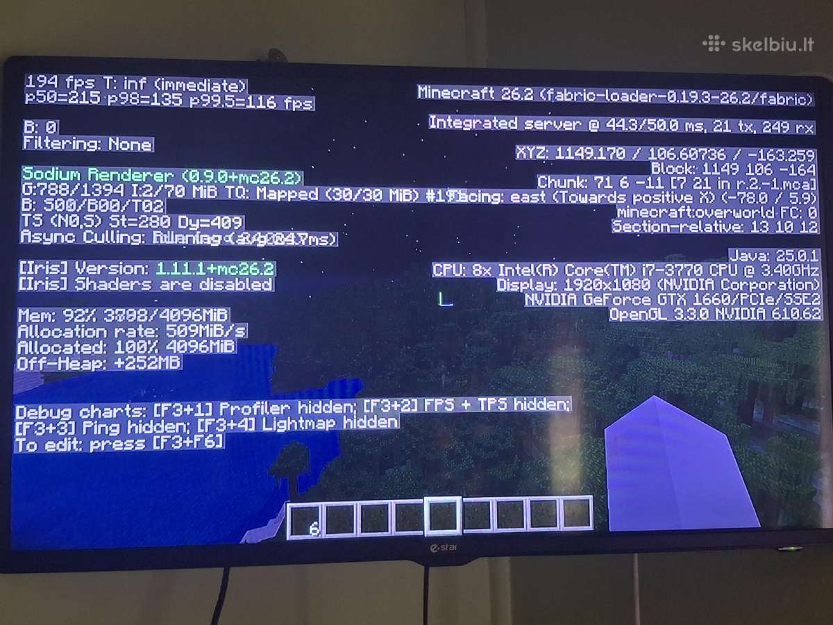 Kompiuteris Gtx 1660 i7-3770 16gb RAM 500gb - nuotraukos Nr. 4