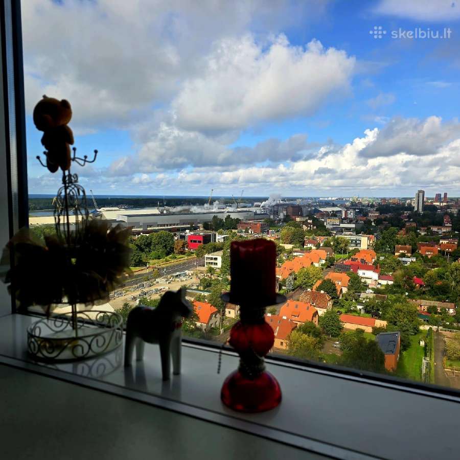 2 kamb. įrengtas butas su panoraminiu vaizdu - nuotraukos Nr. 7