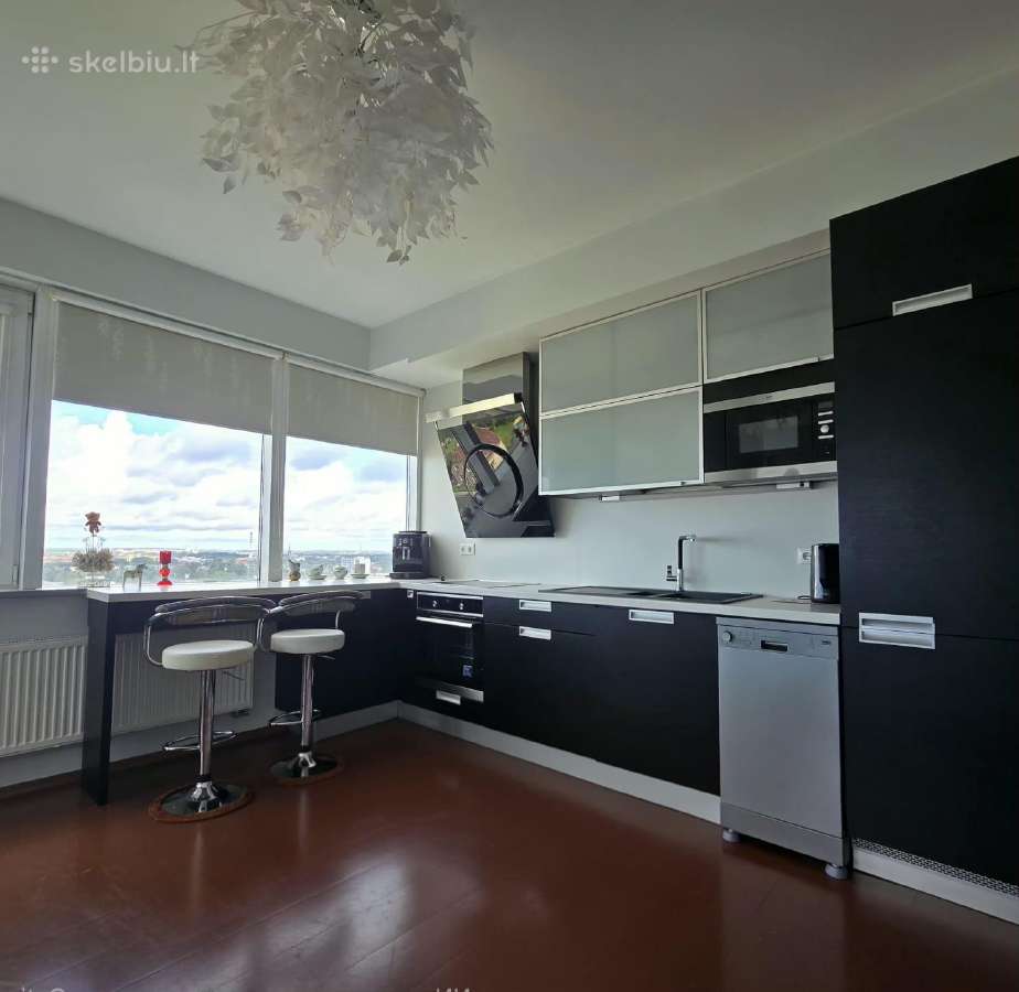 2 kamb. įrengtas butas su panoraminiu vaizdu - nuotraukos Nr. 3
