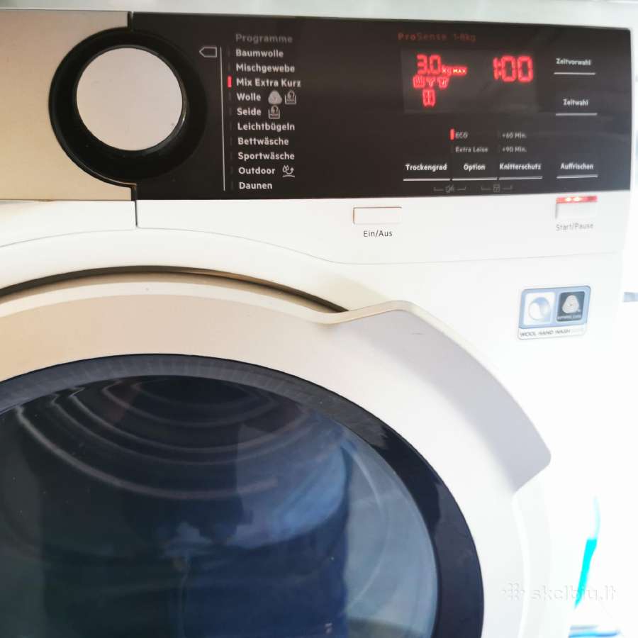 Rūbų džiovyklė Aeg 8000 series 8kg - nuotraukos Nr. 2