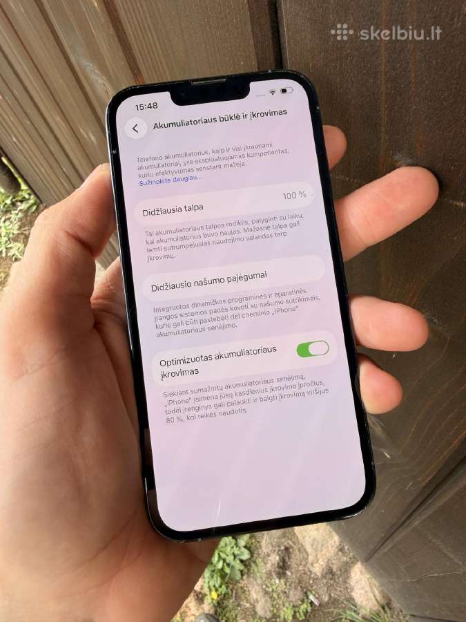 iPhone 13 Pro 256gb Nauja Baterija - nuotraukos Nr. 8