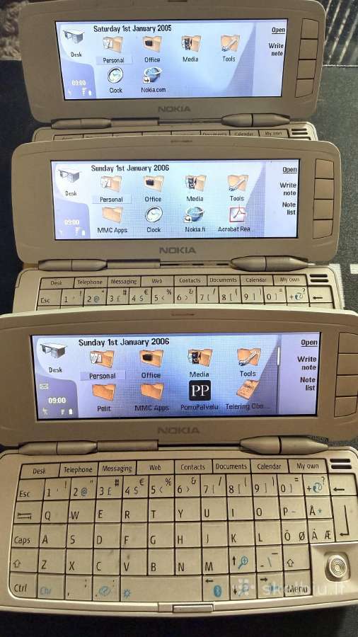 Nokia 9300 Communicator – 3 telefonai - nuotraukos Nr. 5