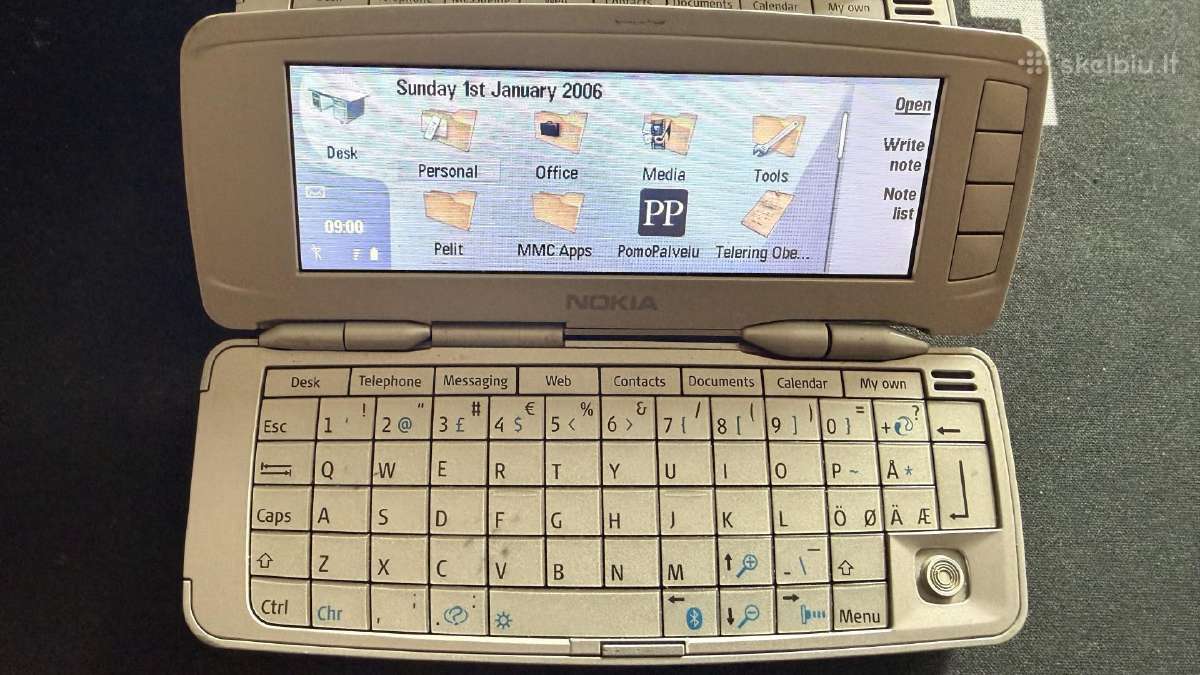 Nokia 9300 Communicator – 3 telefonai - nuotraukos Nr. 6
