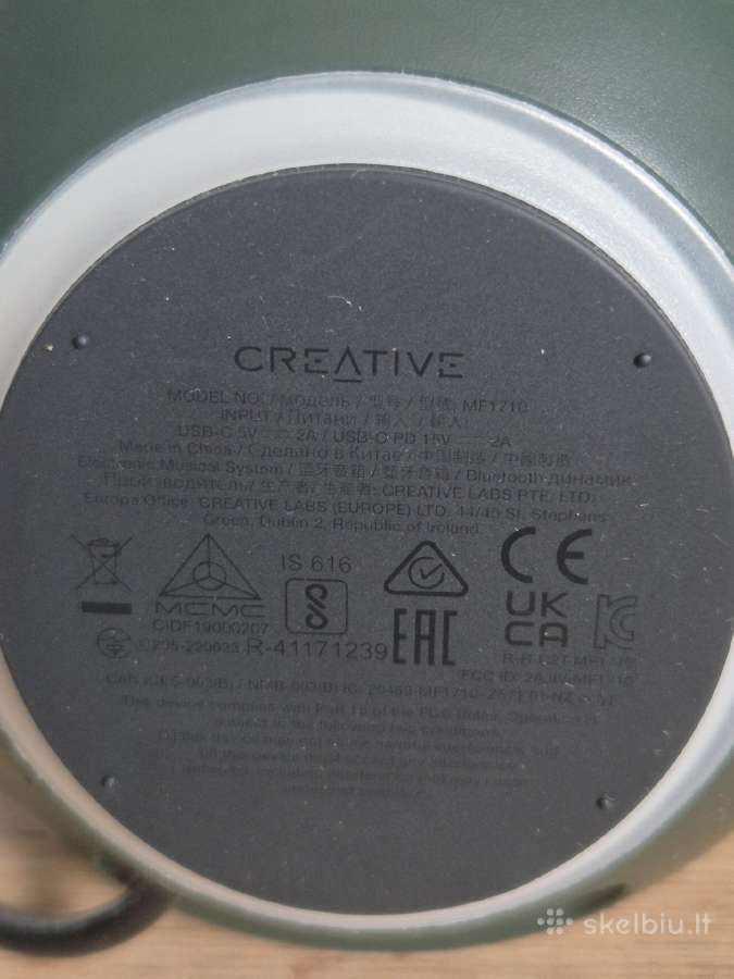 Creative Pebble Pro (usb-c, Bluetooth, Rgb) - nuotraukos Nr. 8