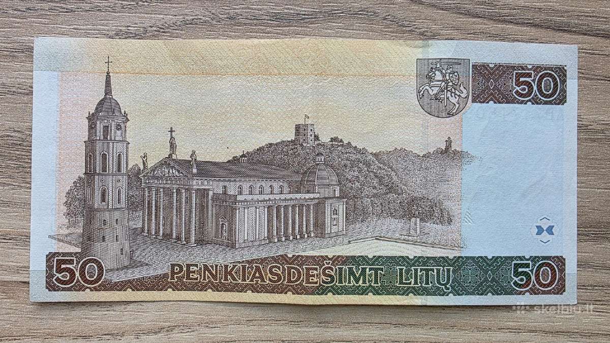 2003 metų 50 litų - nuotraukos Nr. 2