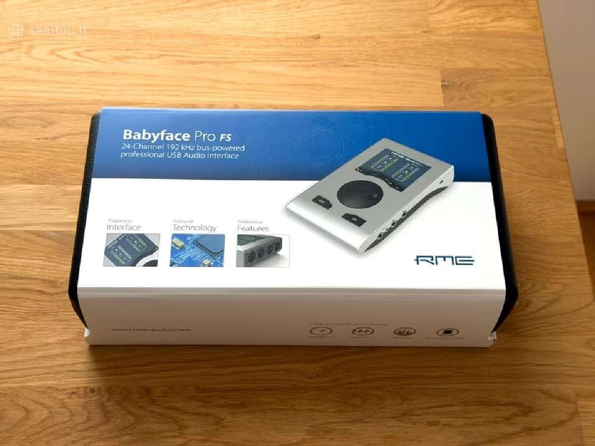 Rme Babyface Pro FS - nuotraukos Nr. 10