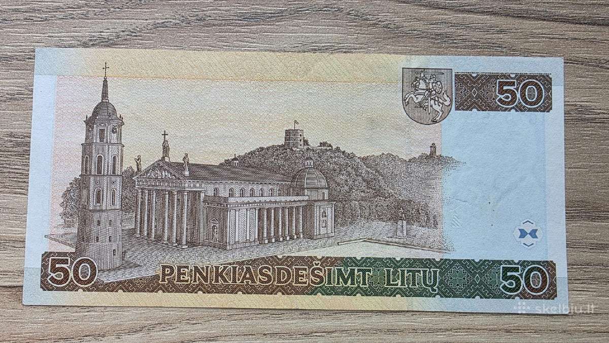 2003 metų 50 litų - nuotraukos Nr. 2