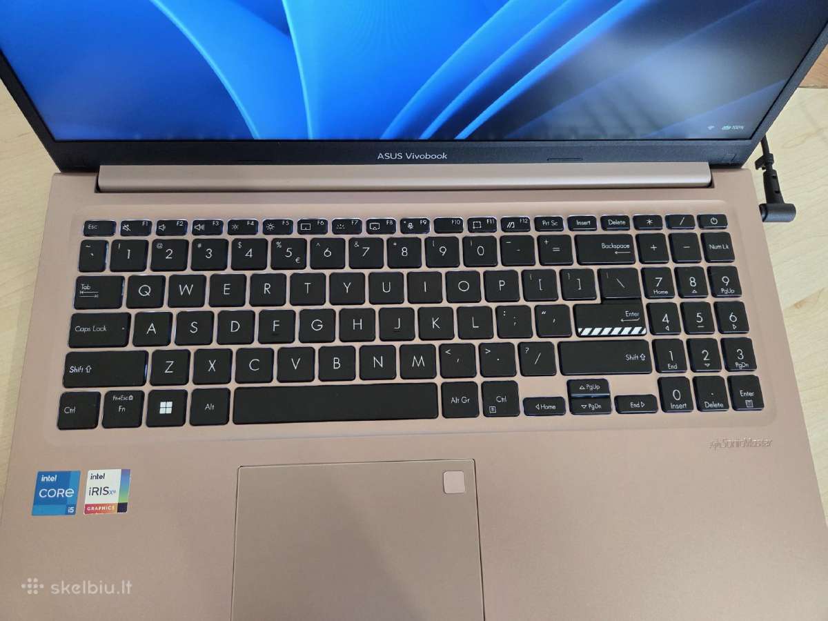 Asus Vivobook X1504 15.6/i5 Cpu/16gb RAM/512gb SSD - nuotraukos Nr. 3