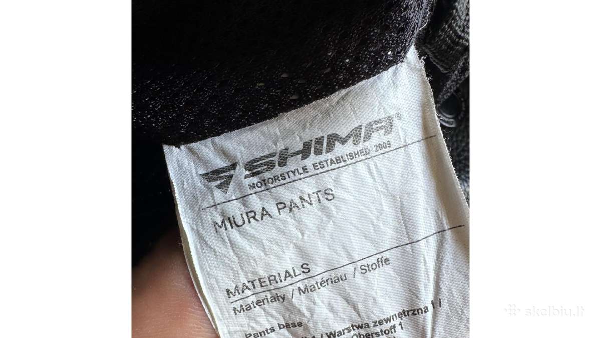 Shima Miura 2.0 mot. dviejų dalių kostiumas (XS) - nuotraukos Nr. 7