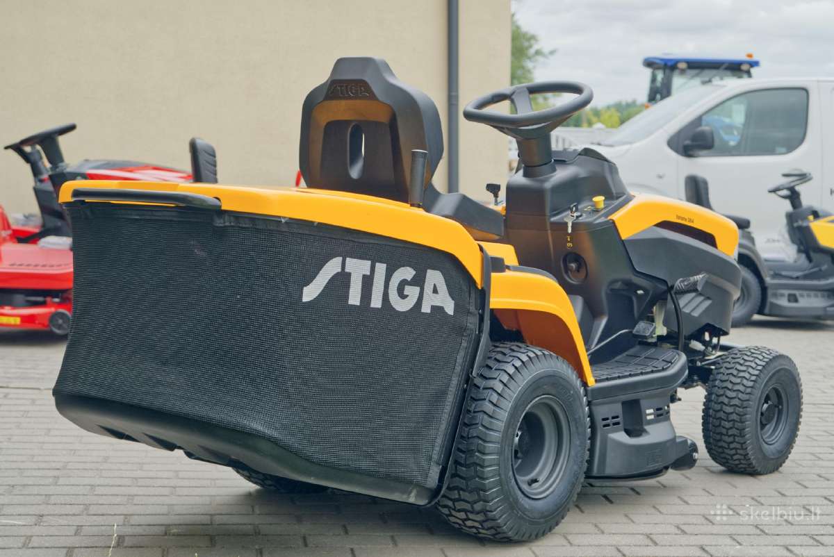 Galingas sodo traktoriukas Stiga Estate 384 - nuotraukos Nr. 7