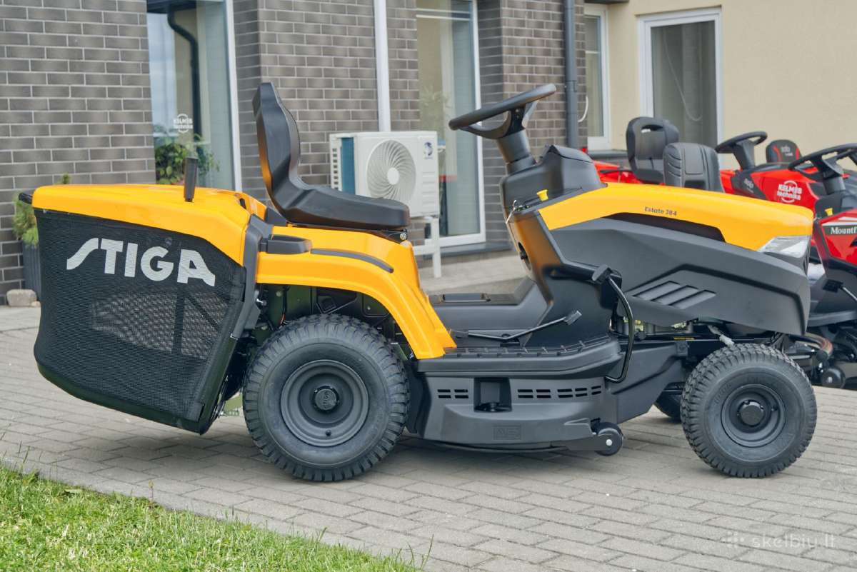 Galingas sodo traktoriukas Stiga Estate 384 - nuotraukos Nr. 8