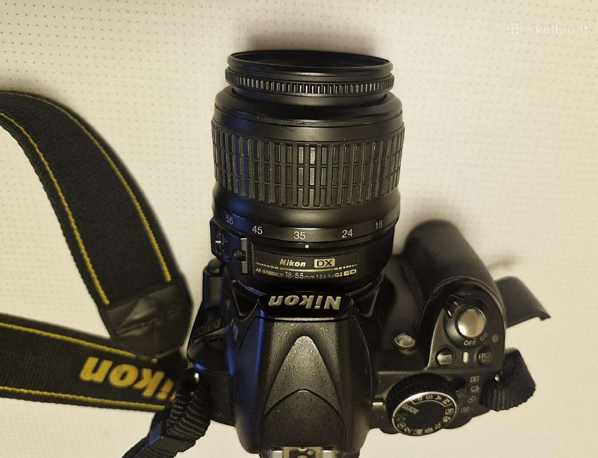 Nikon D3100 su objektyvu - nuotraukos Nr. 3
