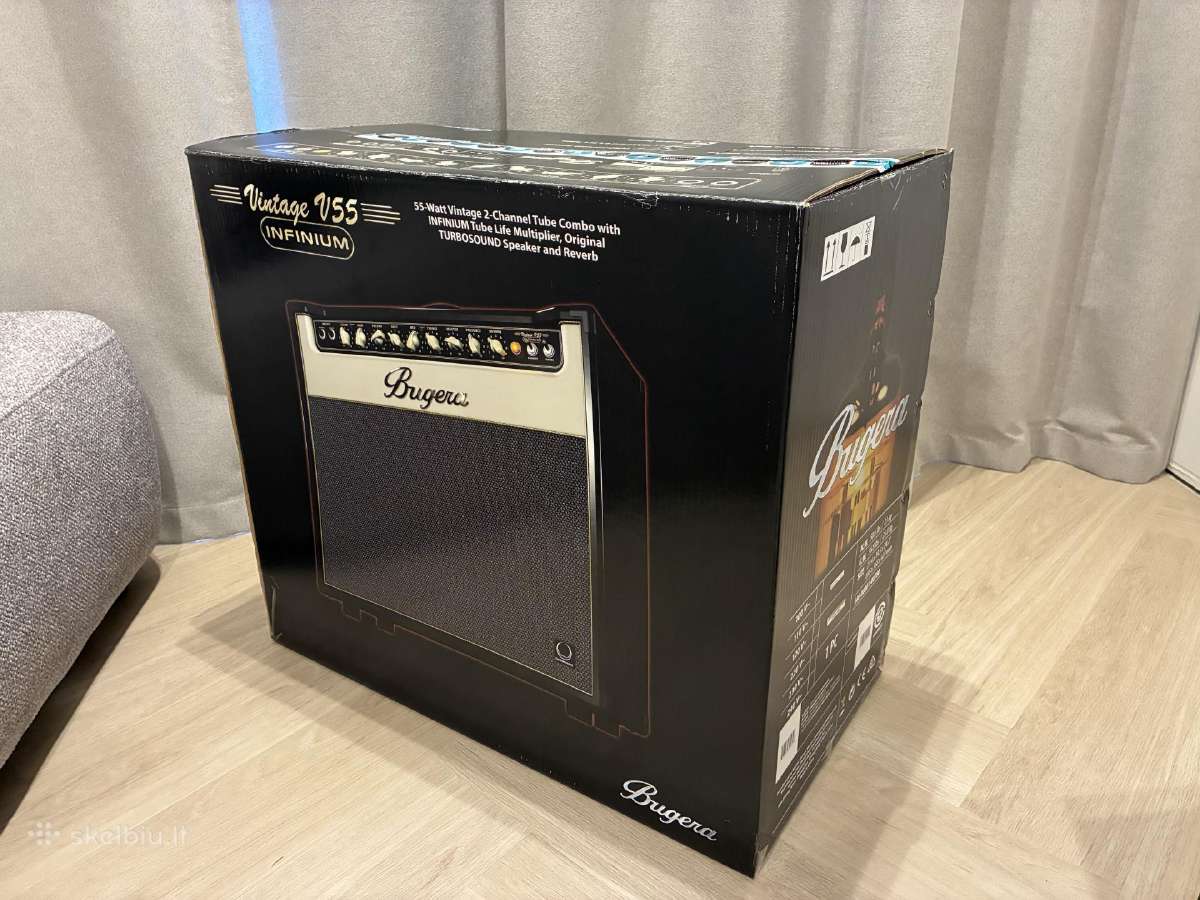 Bugera V55 Infinium – 55w lempinis gitaros kubas - nuotraukos Nr. 4
