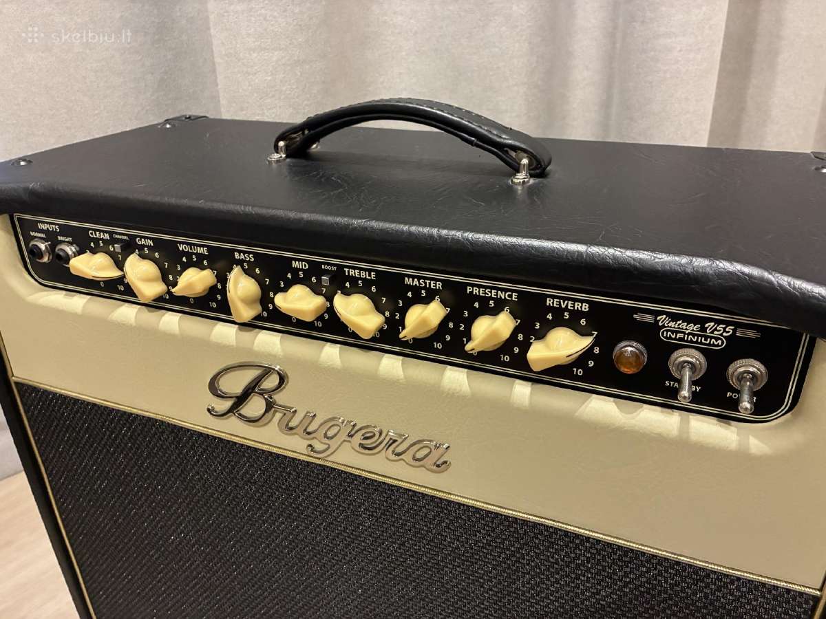 Bugera V55 Infinium – 55w lempinis gitaros kubas - nuotraukos Nr. 5