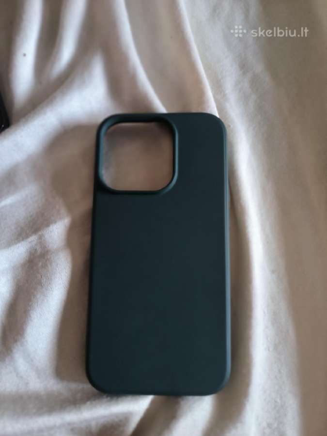 iPhone 14 pro su dekliuku ir stikliuku - nuotraukos Nr. 5