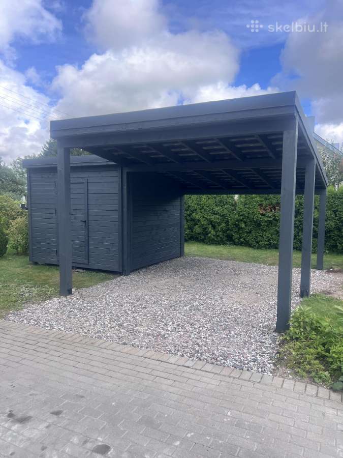 Automobilių stoginės , lauko sandėliukai , Klaipėd - nuotraukos Nr. 4