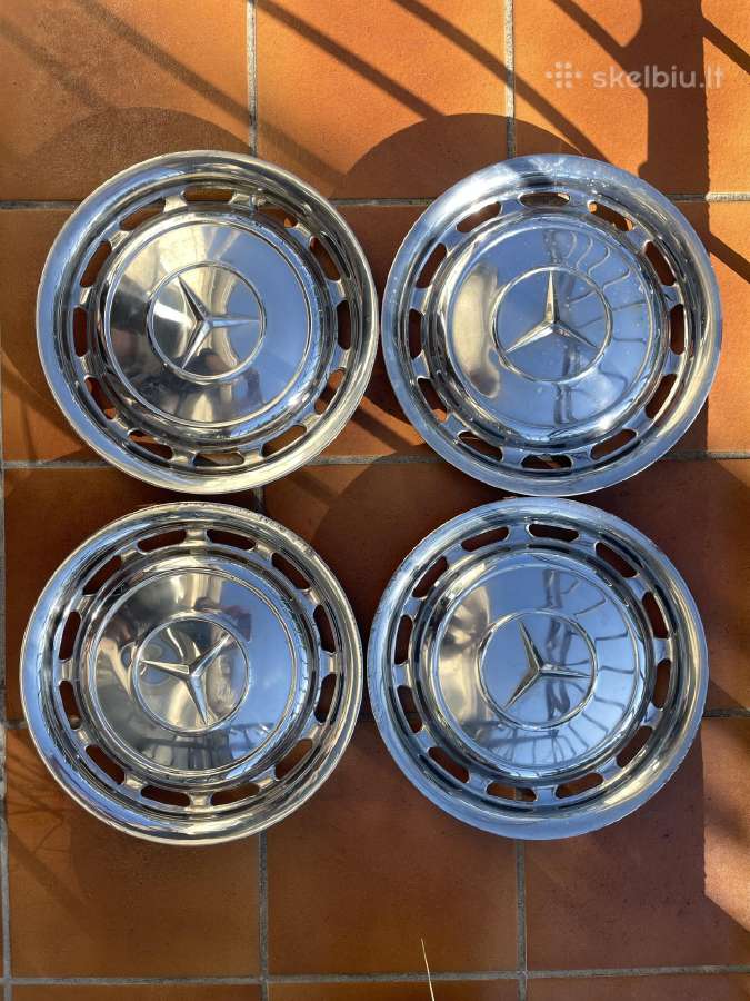 Originalūs Mercedes W123 ratų gaubtai R14 - nuotraukos Nr. 2
