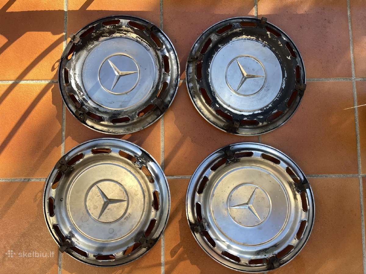 Originalūs Mercedes W123 ratų gaubtai R14 - nuotraukos Nr. 5