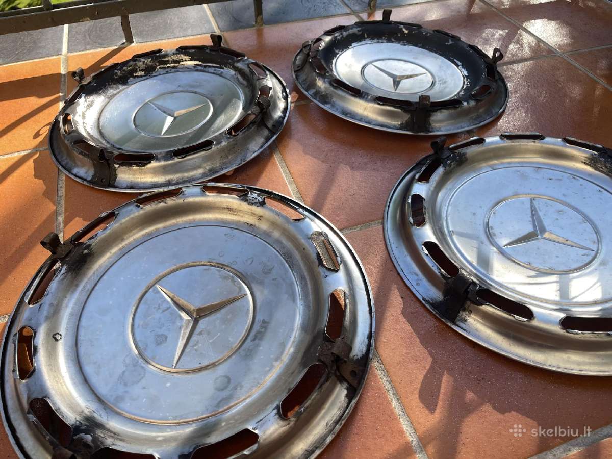 Originalūs Mercedes W123 ratų gaubtai R14 - nuotraukos Nr. 6