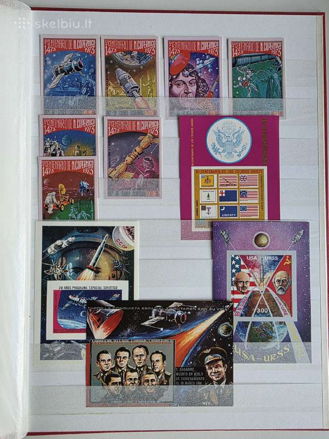 Kosmosas ->Pasaulio pašto ženklai ->World stamps<- - nuotraukos Nr. 5