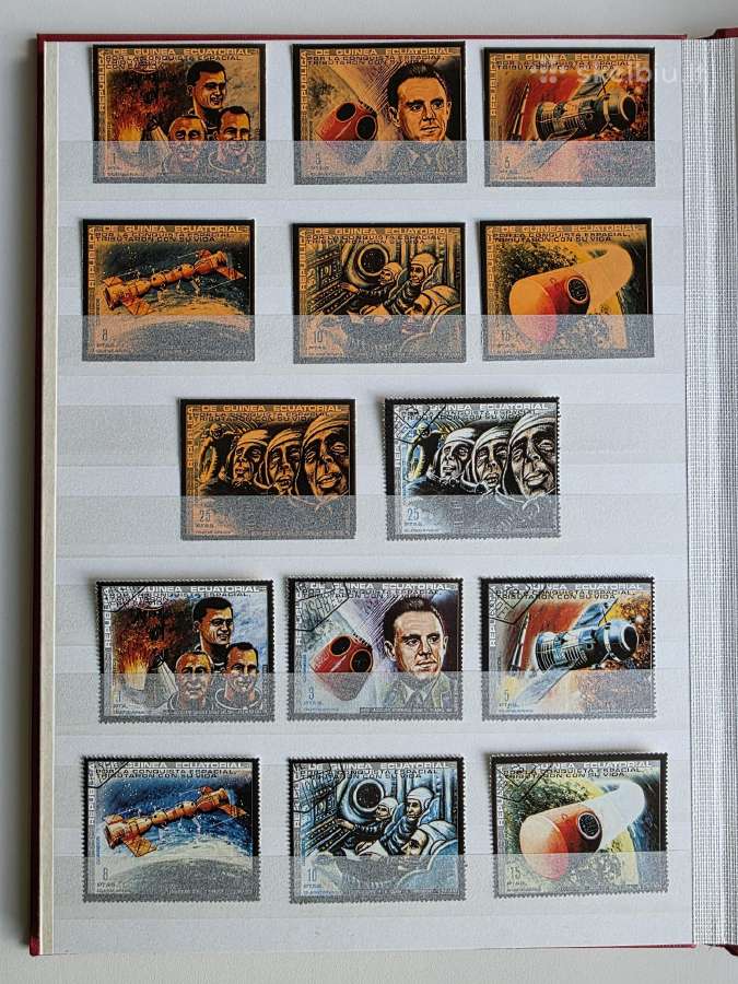 Kosmosas ->Pasaulio pašto ženklai ->World stamps<- - nuotraukos Nr. 6