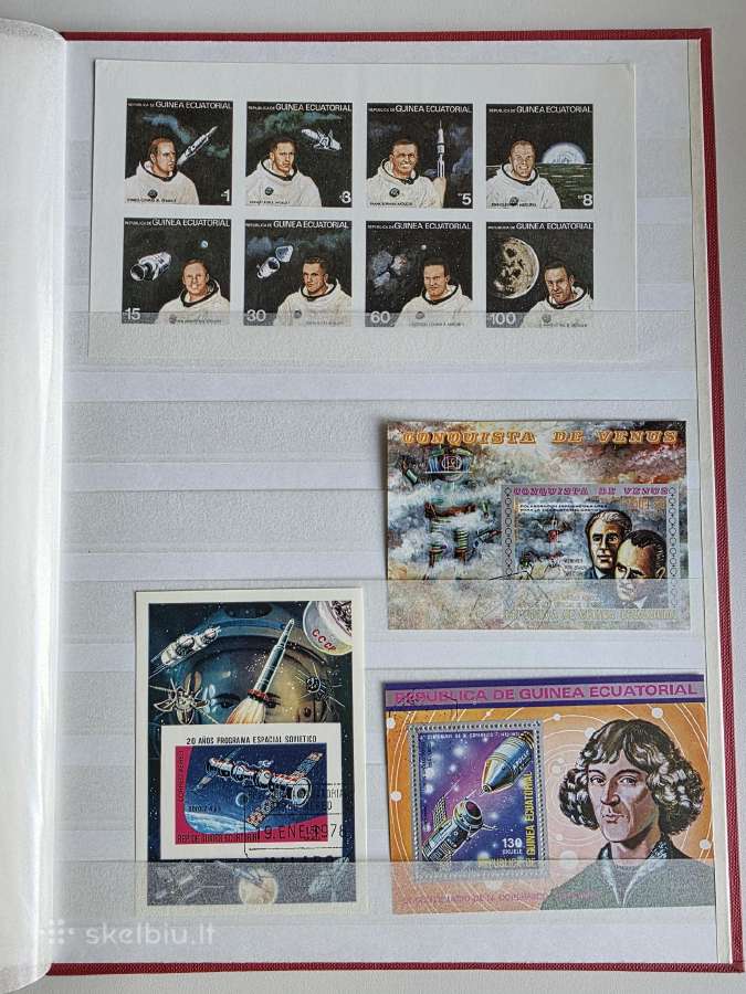 Kosmosas ->Pasaulio pašto ženklai ->World stamps<- - nuotraukos Nr. 7