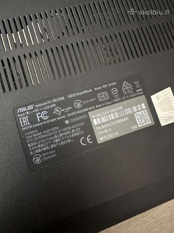 Asus Expertbook - nuotraukos Nr. 5
