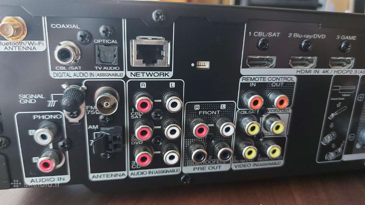AV network resiveris Marantz Nr1510 - nuotraukos Nr. 4