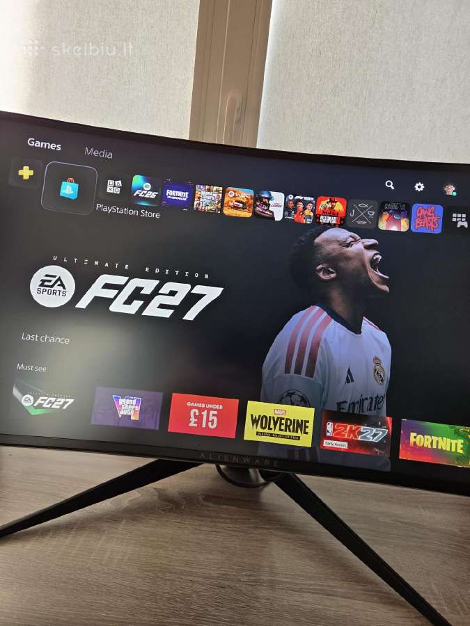 Alienware Aw3418dw 34" 120hz G-sync - nuotraukos Nr. 2