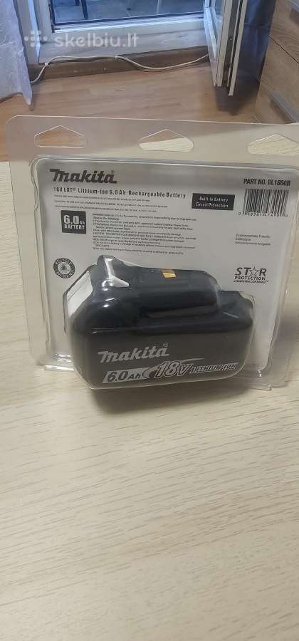 Makita baterijos - nuotraukos Nr. 2
