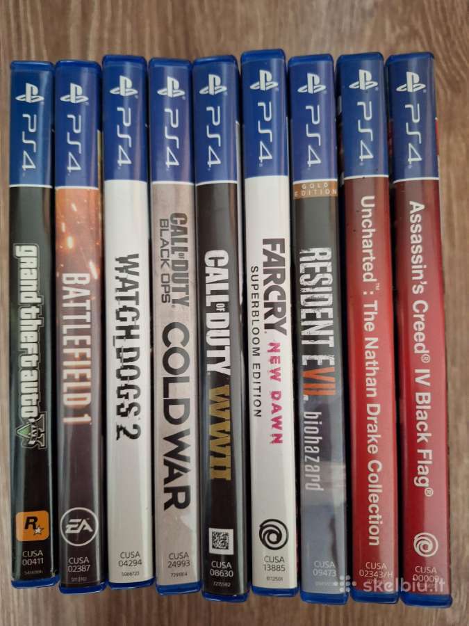 Ps4 žaidimai - nuotraukos Nr. 2