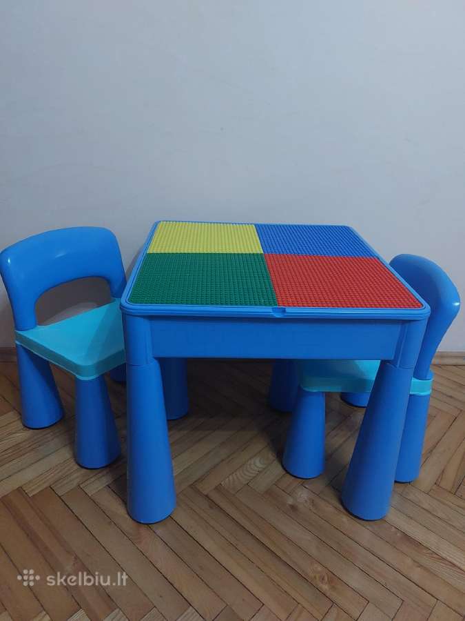 Tega baby vaikiškas žaidimų staliukas ir kėdutės. - nuotraukos Nr. 3