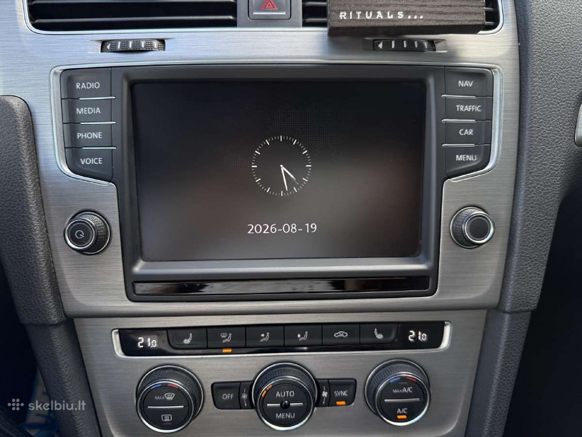 Parduodu VW Golf VII 1.6 Tdi Dsg - nuotraukos Nr. 27