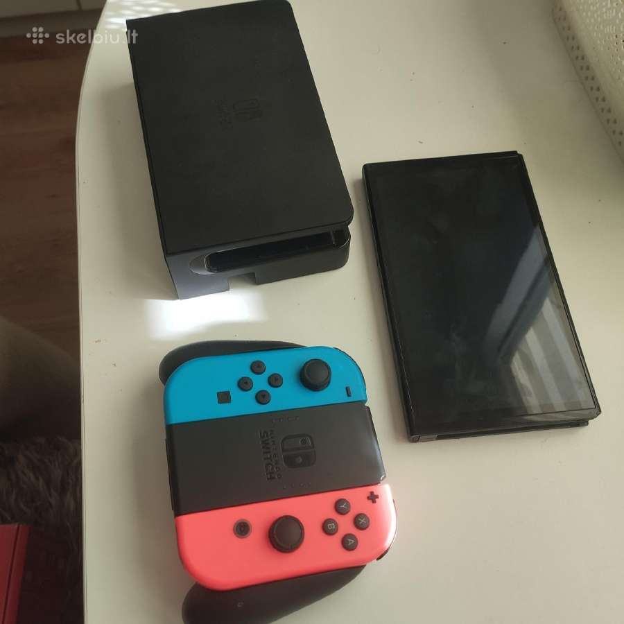 Parduodu Nintendo switch 64gb Neon 2021 - nuotraukos Nr. 2