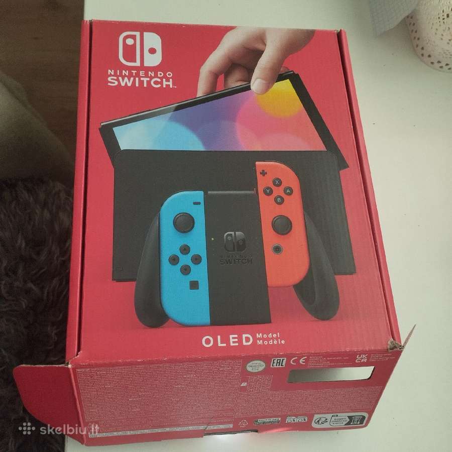 Parduodu Nintendo switch 64gb Neon 2021 - nuotraukos Nr. 3