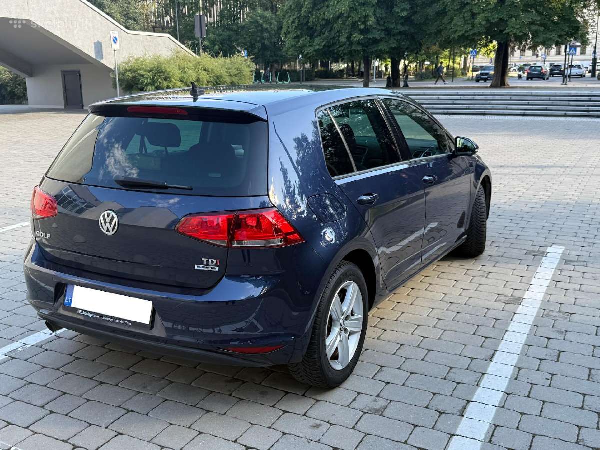 Parduodu VW Golf VII 1.6 Tdi Dsg - nuotraukos Nr. 11