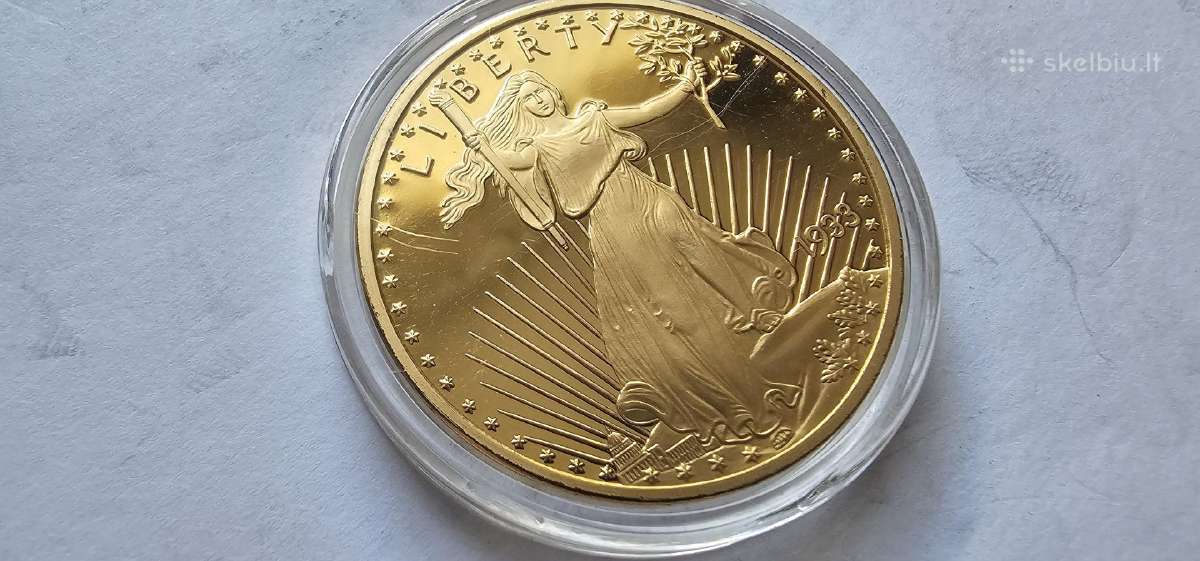 1933 Double eagle - dengta grynu auksu - nuotraukos Nr. 3