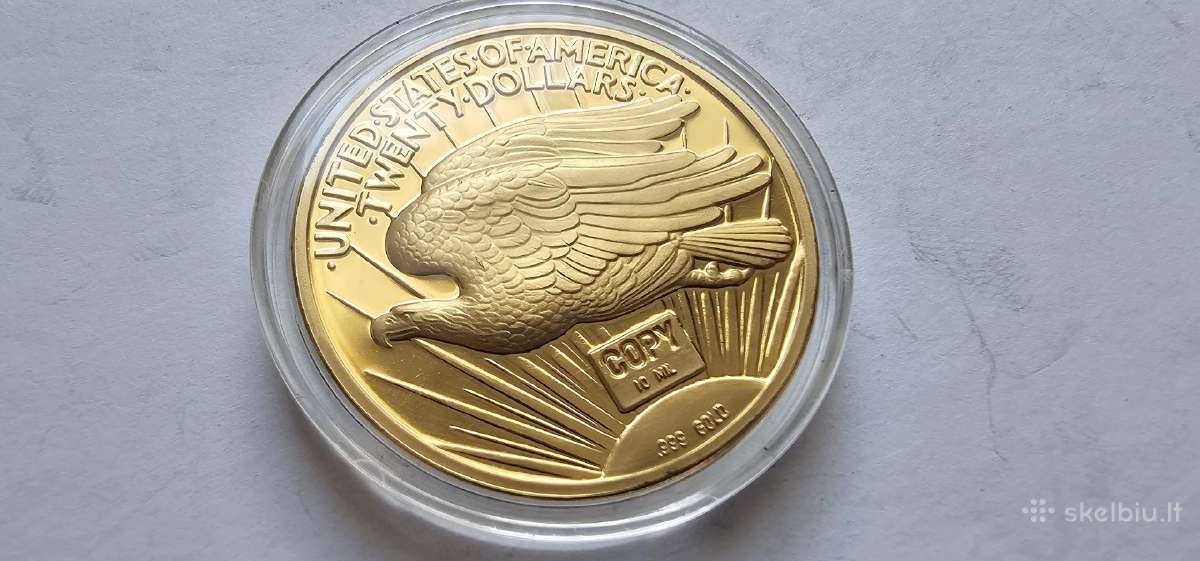 1933 Double eagle - dengta grynu auksu - nuotraukos Nr. 4