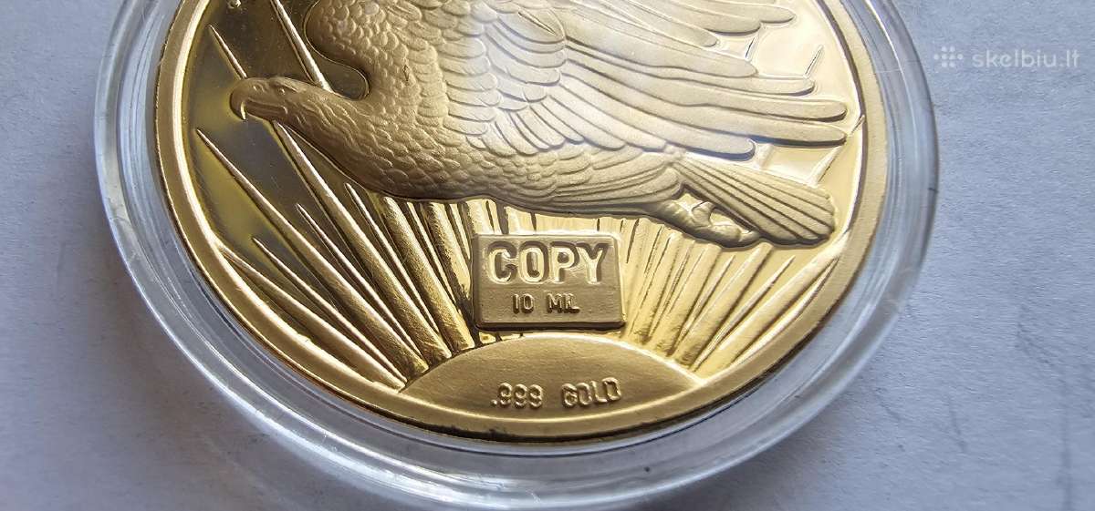1933 Double eagle - dengta grynu auksu - nuotraukos Nr. 5