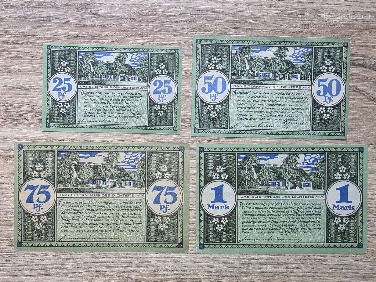 1921m. Šilutė/heydekrug pilnas komplektas - nuotraukos Nr. 2