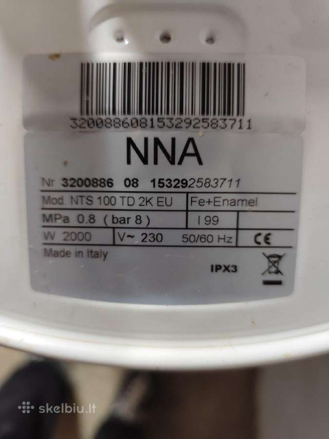Kombinuotas Vertikalus vandens šildytuvas - nuotraukos Nr. 3