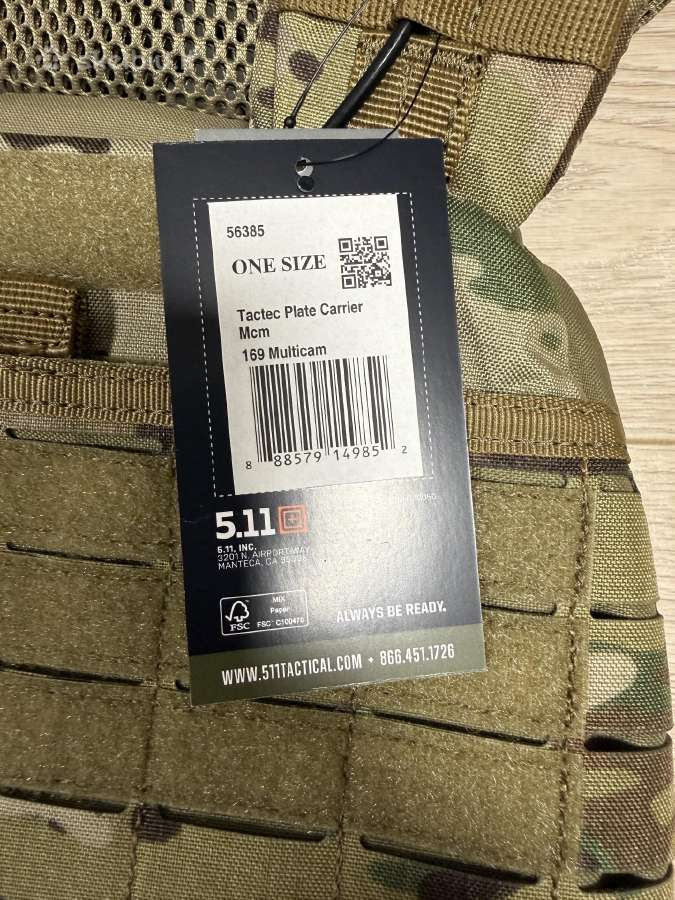 5.11 Tactical Tactec plate carrier Multicam - nuotraukos Nr. 5