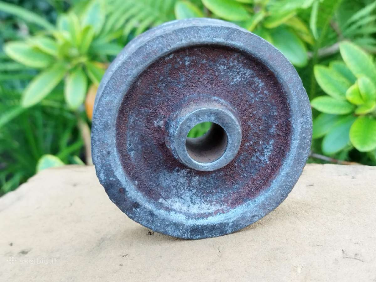 Metalinis skriemulys škivas 100 mm, ašis 20 mm - nuotraukos Nr. 2