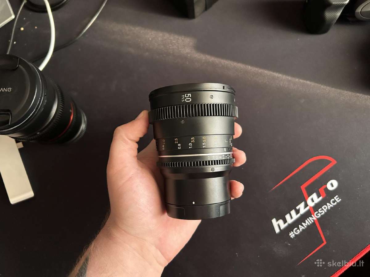 Sony Zv-e10 2 Samyang Cine objektyvai - nuotraukos Nr. 2