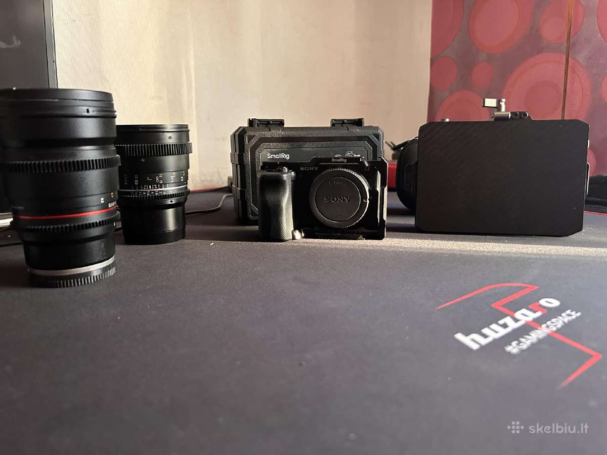Sony Zv-e10 2 Samyang Cine objektyvai - nuotraukos Nr. 7
