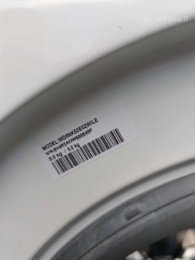 Skalbyklė - džiovyklė Samsung - nuotraukos Nr. 6