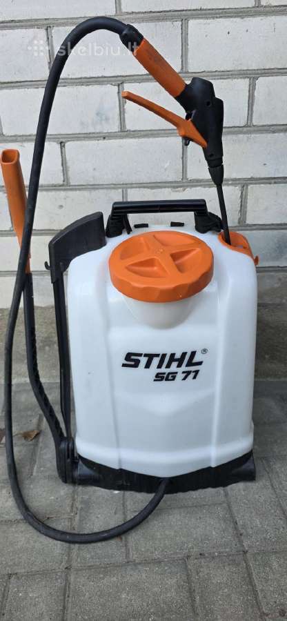 Purkštuvas rankinis nugarinis Stihl Sg 7118 L - nuotraukos Nr. 2