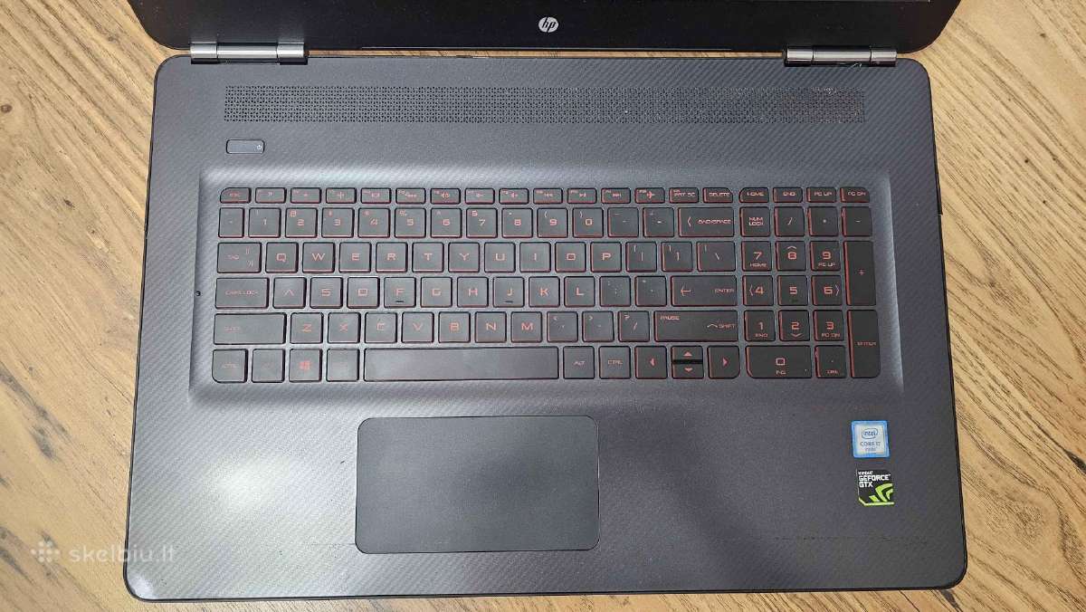 Hp Omen 17-w104ng Gtx1070 I7-6700hq - nuotraukos Nr. 10