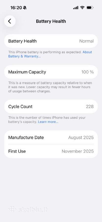 Parduodu iPhone 16 su dėklu - nuotraukos Nr. 5