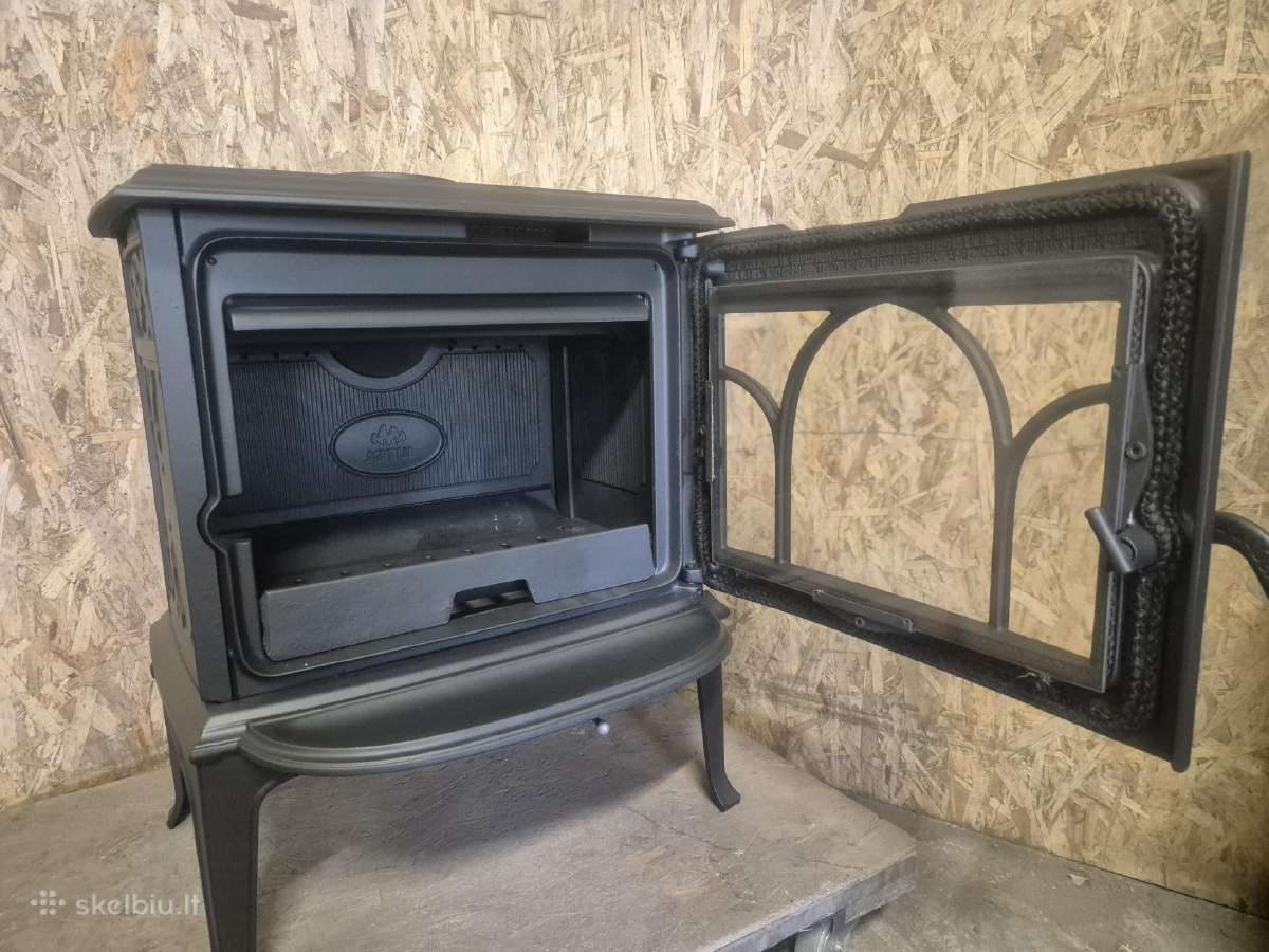 Norvegiška ketaus krosnelė Jotul F100 - nuotraukos Nr. 7